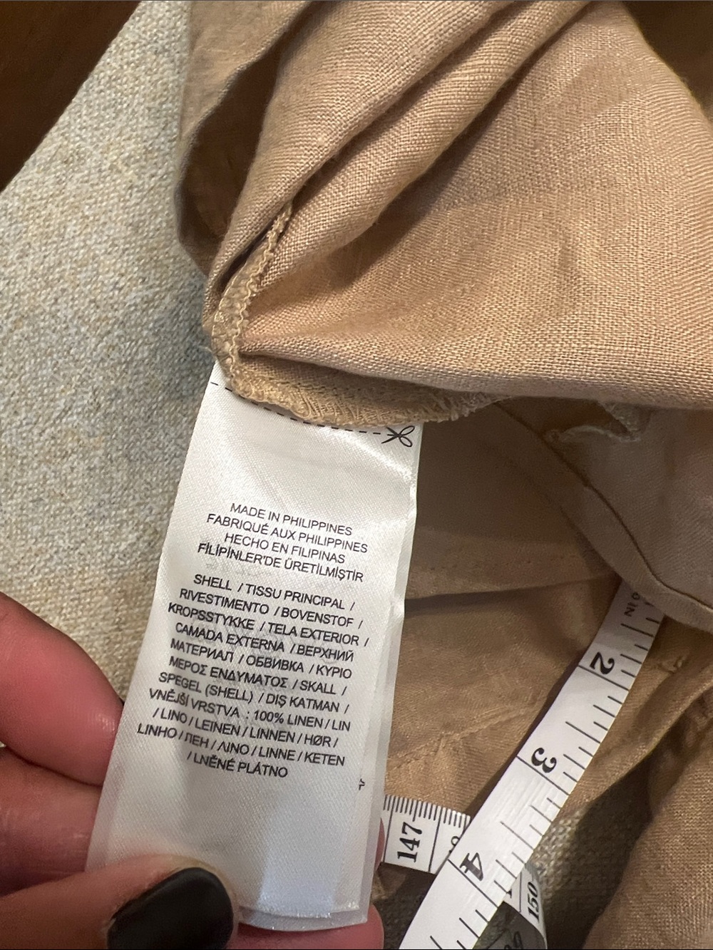 ❤️ Lauren Ralph Lauren Linen Tie-Waist Midi Dress - Picture 15 of 15